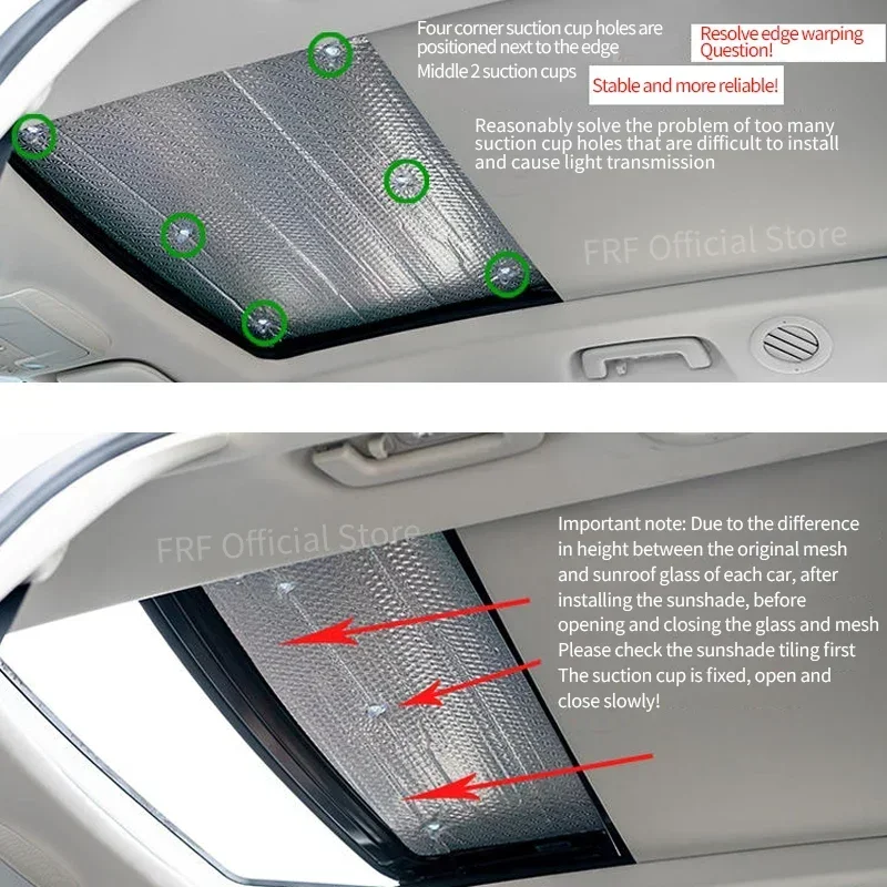 sunroof sunshade for roewe mg rx8 is21 2018~2023 2021 2022 2023 2x roof sunscreen heat insulation windshield sticker sunroof sunshade for roewe mg rx8 is21 2018~2023 2021 2022 2023 2x roof sunscreen heat insulation windshield sticker