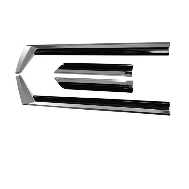 for lexus lx600 2022 2023 2024 abs plastics black+chrome side door moulding door cover trim for lexus lx600 2022 2023 2024 abs plastics black+chrome side door moulding door cover trim