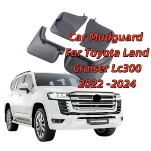 car mudguard for toyota land cruiser lc300 2022 2023 2024 fender mud flap splash guards plastic auto part protection accessories