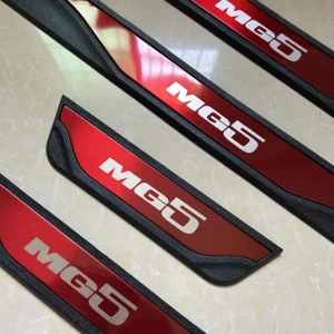 fit mg 5 mg5 ev 2025 2023 2022 2021 door sill scuff plate welcome pedal protector guard doorsill stainless steel car accessory