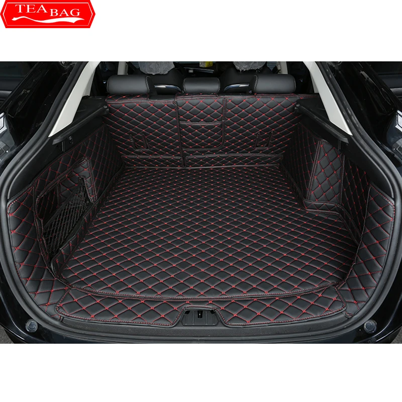 for geely tugella fy11 2019 2023 car styling trunk protection pu leather mat catpet interior modification cover part for geely tugella fy11 2019 2023 car styling trunk protection pu leather mat catpet interior modification cover part