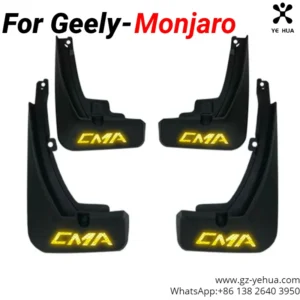 for geely monjaro manjaro xingyue l kx11 2022 2023 car mudguard plastic mudguard external mudguard reflective design mudguards