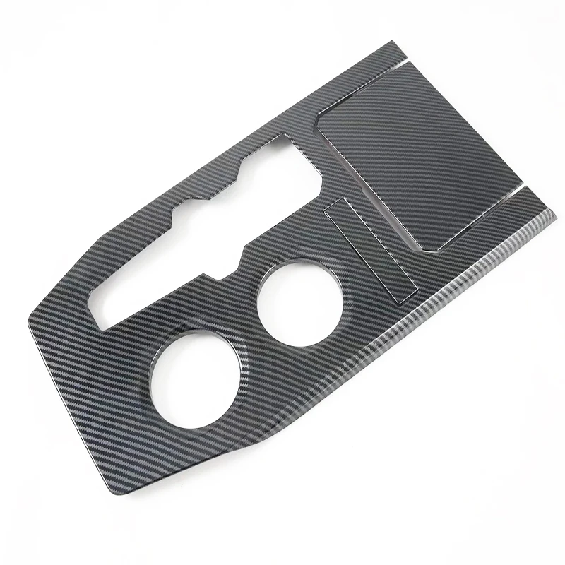 for changan unik uni k 2021 2023 2024 carbon car central console gear shift panel frame sticker water cup cover trim for changan unik uni k 2021 2023 2024 carbon car central console gear shift panel frame sticker water cup cover trim