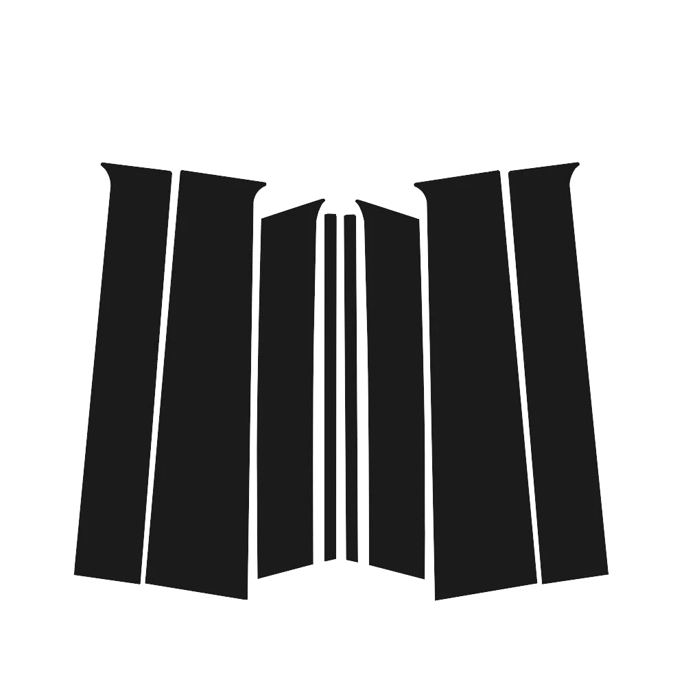 for nissan terra xterra 2018 2022 2019 2020 2021 bright black carbon fibre window door b c sticker for nissan terra xterra 2018 2022 2019 2020 2021 bright black carbon fibre window door b c sticker