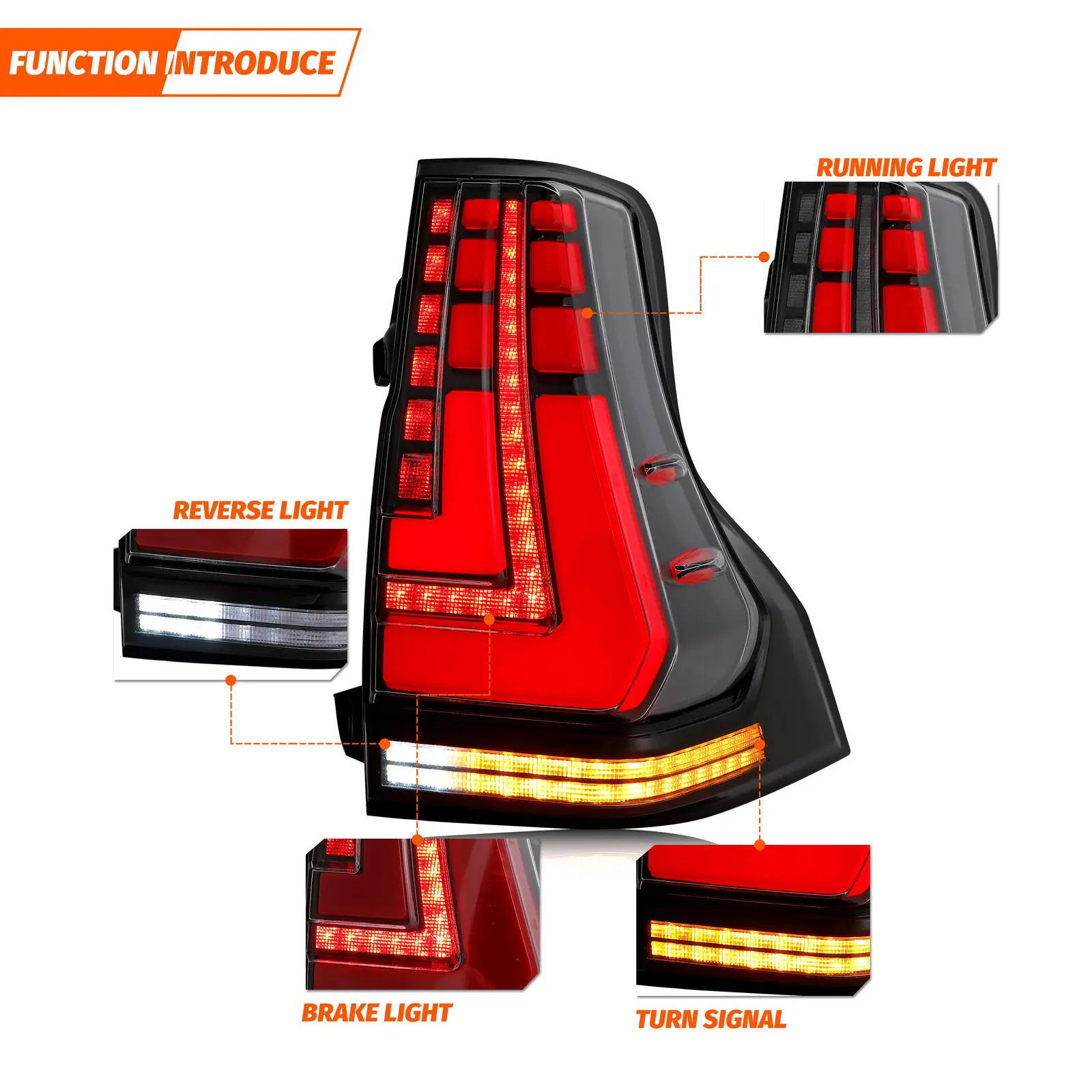 led tail lights for lexus gx460 2010 2021 toyota prado 2010 2021 with start animation drl rear lamp assembly taillights led tail lights for lexus gx460 2010 2021 toyota prado 2010 2021 with start animation drl rear lamp assembly taillights