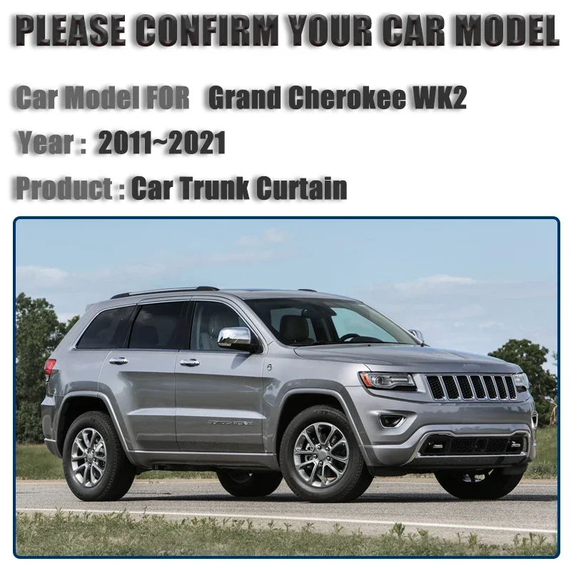 for jeep grand cherokee wk2 2014 2012 2011~2021 car trunk cargo cover trunk storage partition privacy auto interior for jeep grand cherokee wk2 2014 2012 2011~2021 car trunk cargo cover trunk storage partition privacy auto interior