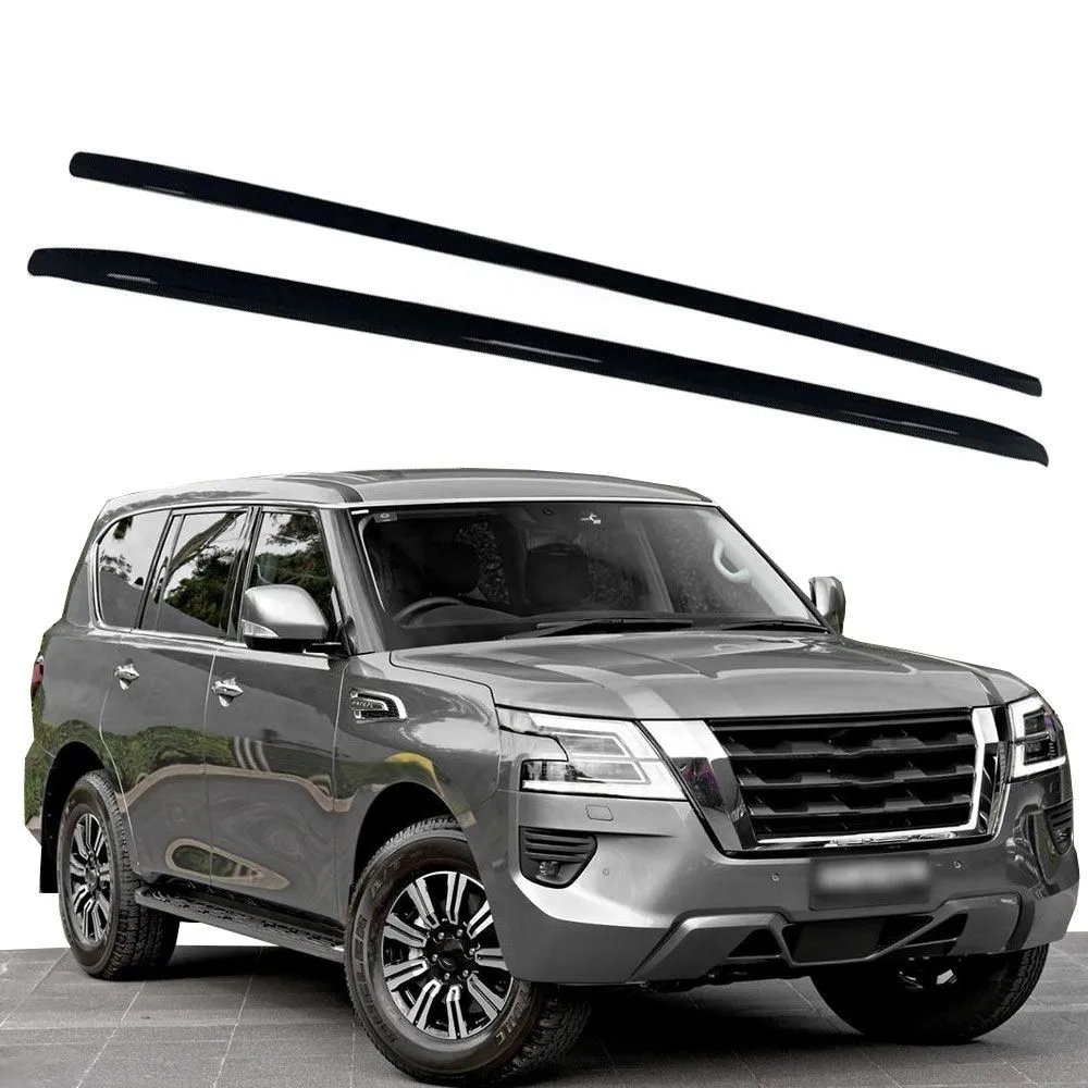 fits for nissan armada patrol y62 2017 2024 cross bar 2pcs roof rack rails canoe bars silver aluminium carrier fits for nissan armada patrol y62 2017 2024 cross bar 2pcs roof rack rails canoe bars silver aluminium carrier