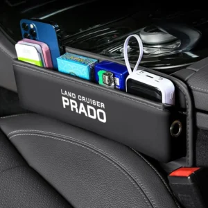 car special seat crevice storage box seat slit catcher organizer for toyota prado 120 fj150 land cruiser car accessories