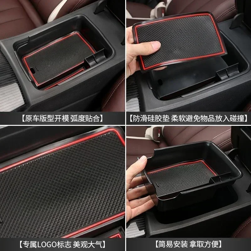 for geely monjaro xingyue l 2022 2023 2024 car center console organizer storage interior armrest storage box auto for geely monjaro xingyue l 2022 2023 2024 car center console organizer storage interior armrest storage box auto