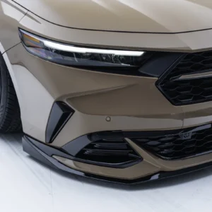 car exterior front bumper spoiler lip chin split splitter body kit for honda 11th gen accord 2023 2024 2025 yofer