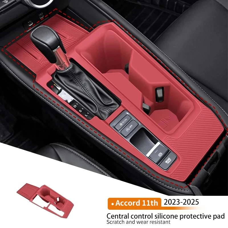 car lhd central control silicone protector pad scratch wear resistant cover waterproof interior for accord 11th 2023 2025 car lhd central control silicone protector pad scratch wear resistant cover waterproof interior for accord 11th 2023 2025
