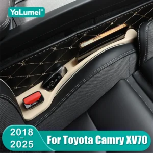 for toyota camry xv70 2018 2019 2020 2021 2022 2023 2024 2025 camry 70 hybrid car seat gap crevice storage box accessories