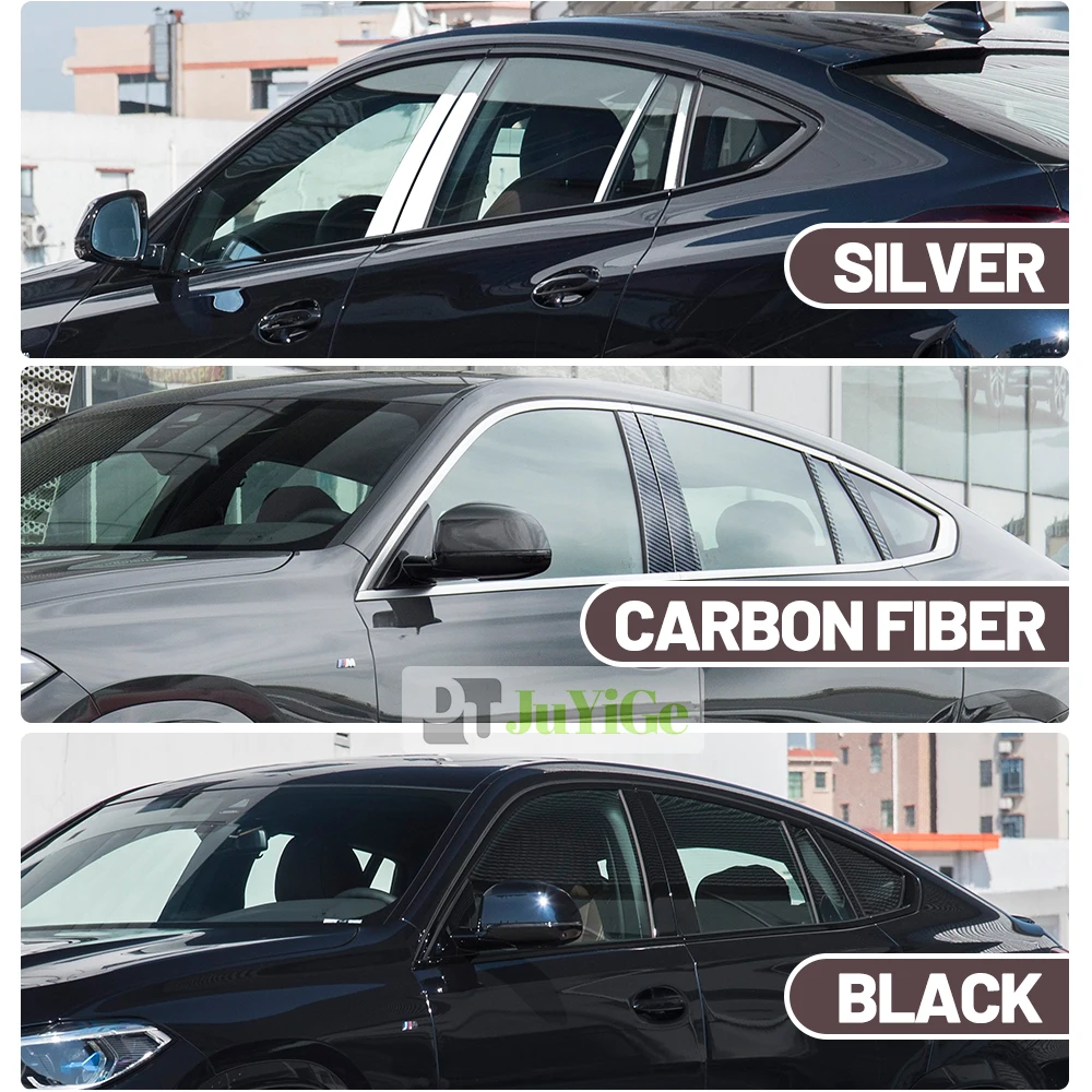 for nissan terra xterra 2018 2022 2019 2020 2021 bright black carbon fibre window door b c sticker for nissan terra xterra 2018 2022 2019 2020 2021 bright black carbon fibre window door b c sticker