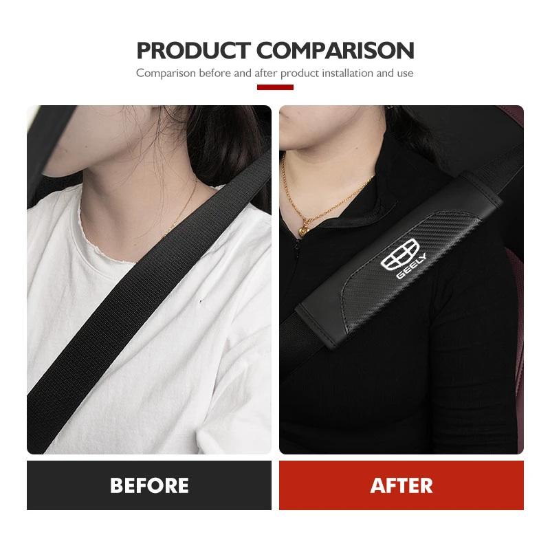 car seat safety belt shoulder cover spliced protective cover for geely tugella atlas pro coolray geometry c emgrand ec7 monjaro car seat safety belt shoulder cover spliced protective cover for geely tugella atlas pro coolray geometry c emgrand ec7 monjaro