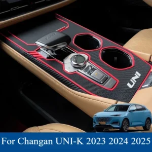 for changan uni k 2023 2024 2025 center console gear panel protective pad silicone protective rubber pad interior modification