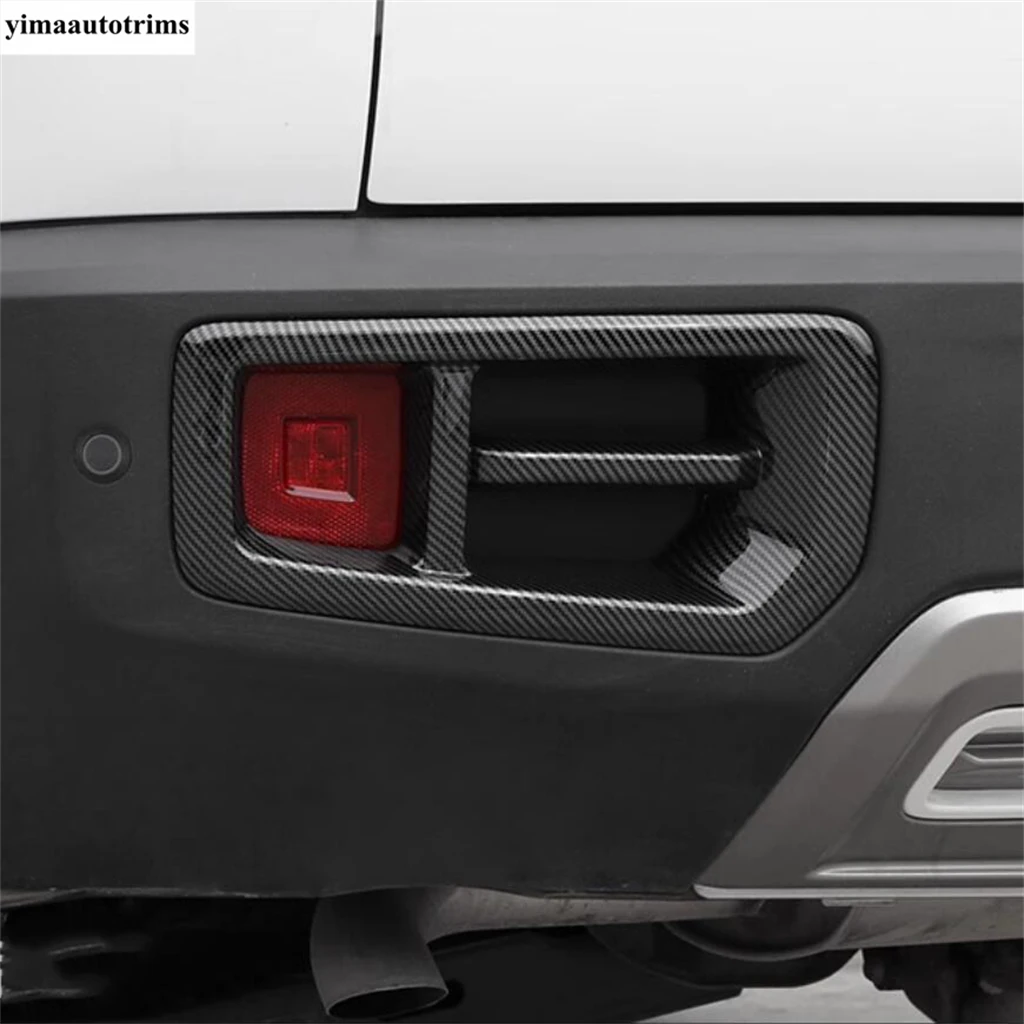 for haval dargo 2021 2022 front rear fog lights lamps eyebrow frame cover trim abs chrome / carbon fiber exterior for haval dargo 2021 2022 front rear fog lights lamps eyebrow frame cover trim abs chrome / carbon fiber exterior