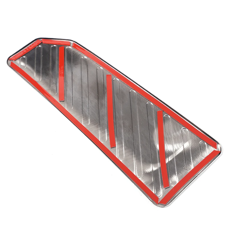 for toyota land cruiser 250 prado lc250 2024+ car modification aluminum alloy foot rest pedal pad cover stickers car for toyota land cruiser 250 prado lc250 2024+ car modification aluminum alloy foot rest pedal pad cover stickers car