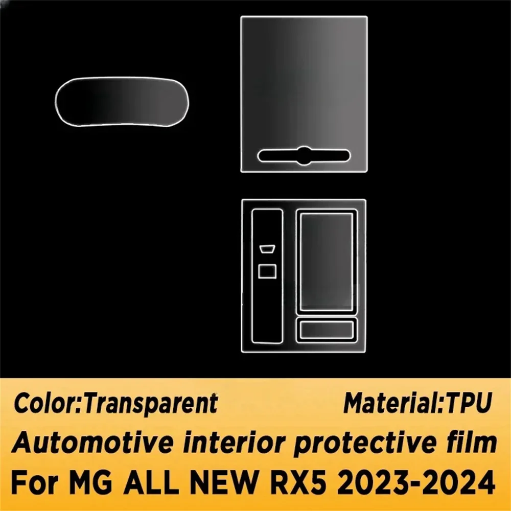 tpu car door center console media dashboard navigation anti scratch protector film car for mg all new rx5 2023 2024 tpu car door center console media dashboard navigation anti scratch protector film car for mg all new rx5 2023 2024