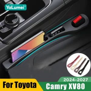 for toyota camry xv80 2024 2025 2026 2027 hybrid hev phev 2pcs universal car seat leak proof strips gap side seam storage