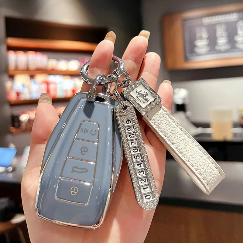 for geely monjaro xingyue l 2022 2023 car key case cover key bag series styling key protective case remote control for geely monjaro xingyue l 2022 2023 car key case cover key bag series styling key protective case remote control