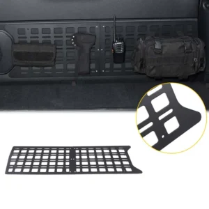 for toyota land cruiser prado 250 lc250 2024+ aluminum alloy black car tailgate expansion storage panel car interior accessories