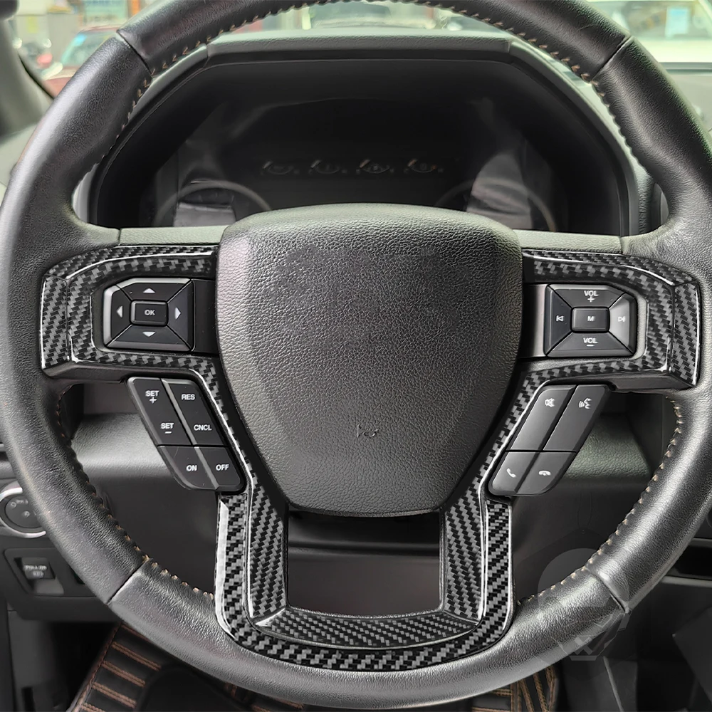 for ford f150 raptor 2015 2020 real carbon fiber sticker center navigation shift door lift panel car decorative for ford f150 raptor 2015 2020 real carbon fiber sticker center navigation shift door lift panel car decorative