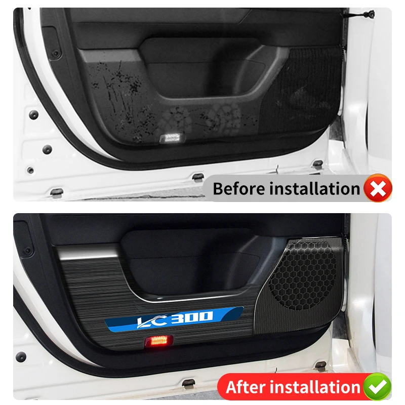 lc300 fj300 interior for 2021 2025 toyota land cruiser 300 stainless steel car door protective cover speaker cover lc300 fj300 interior for 2021 2025 toyota land cruiser 300 stainless steel car door protective cover speaker cover