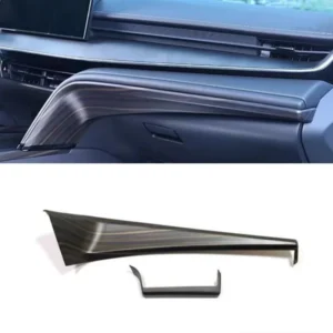 lhd for toyota camry xv80 2024 2025 abs car center control dashboard frame trim strip interior decor stickers