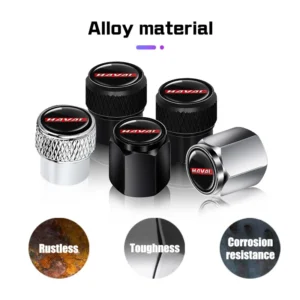 for haval h2 h3 h6 h7 h9 dargo m6 f7x jolion x dog 4pcs car styling wheel tire valve caps tyre stem cover waterproof accessories
