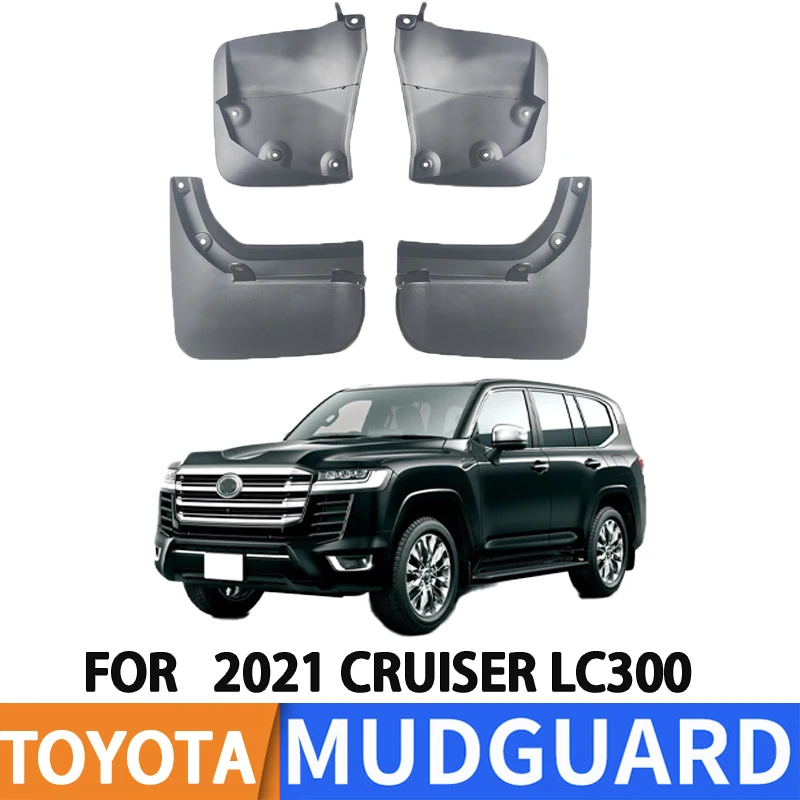 for 21 25 toyota land cruiser lc300 car tire fender splash guard front and rear wheel fenders for 21 25 toyota land cruiser lc300 car tire fender splash guard front and rear wheel fenders