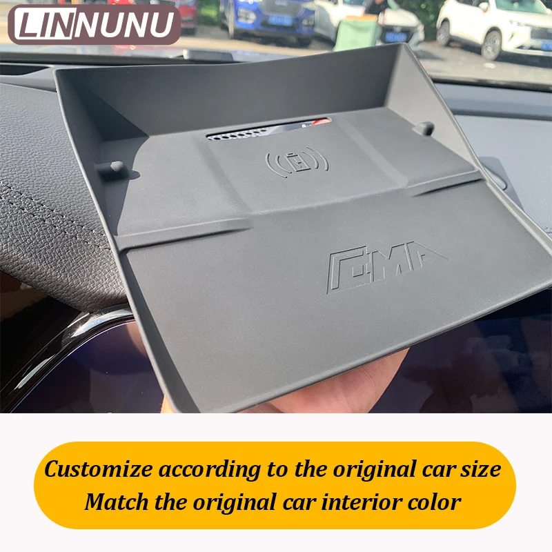 linnunu for geely monjaro silicone car wireless charging pad non slip mat dust proof charger protect cover interior linnunu for geely monjaro silicone car wireless charging pad non slip mat dust proof charger protect cover interior