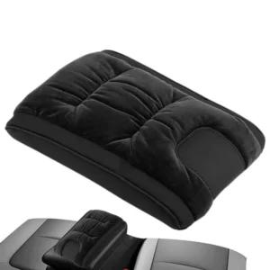 car armrest box heightening cushion car supplies armrest console cushion flannel auto center console arm rest booster pad cover