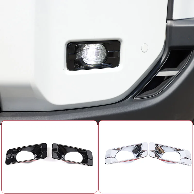 for toyota land cruiser 250 prado lc250 2024 2025 abs car front fog light lamp decoration cover car foglamp exterior for toyota land cruiser 250 prado lc250 2024 2025 abs car front fog light lamp decoration cover car foglamp exterior