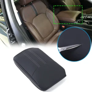 for honda pilot 2023 2024 leathers black center console pad armrest box cover cushion protector parts car accessories