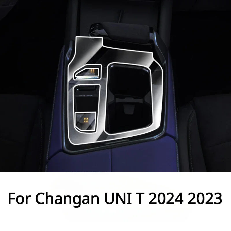 for changan uni t 2024 2023 car interior film transparent tpu ppf gear panel center console anti scratch sticker for changan uni t 2024 2023 car interior film transparent tpu ppf gear panel center console anti scratch sticker