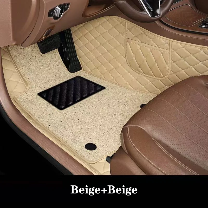 customized style luxury double layer driver car floor mat for changan uni k uni t uni v cs55 plus 2020 2024 interior customized style luxury double layer driver car floor mat for changan uni k uni t uni v cs55 plus 2020 2024 interior