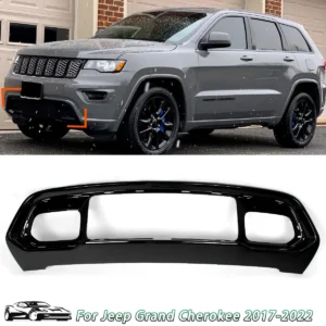 for 2017 2022 jeep grand cherokee bumper grille bezel fascia applique 5zm53sz0aa