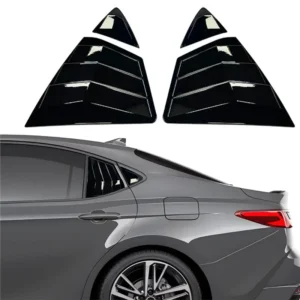 for toyota camry 2025 2026 window louvers rear side window louvers air vent scoop shades cover blinds trim