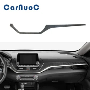 fit for nissan altima 2019 2023 carbon fiber air vent trim stickers custom fit dashboard vent covers