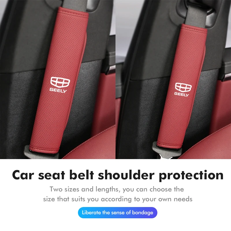 breathable car seat belt shoulder cover strap protection pad for geely monjaro atlas tugella geometry c coolray emgrand ec breathable car seat belt shoulder cover strap protection pad for geely monjaro atlas tugella geometry c coolray emgrand ec