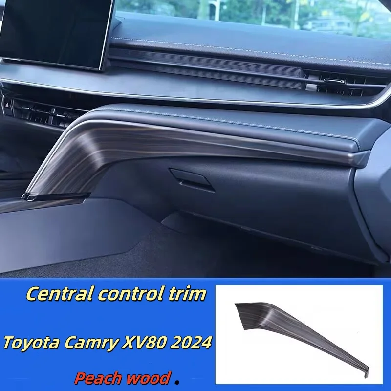 lhd for toyota camry xv80 2024 abs car center control dashboard frame trim strip interior decor stickers lhd for toyota camry xv80 2024 abs car center control dashboard frame trim strip interior decor stickers