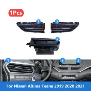 ruili372 for nissan altima teana 2019 2020 2021 air conditioner air outlets dashboard instrument panel interior air vents
