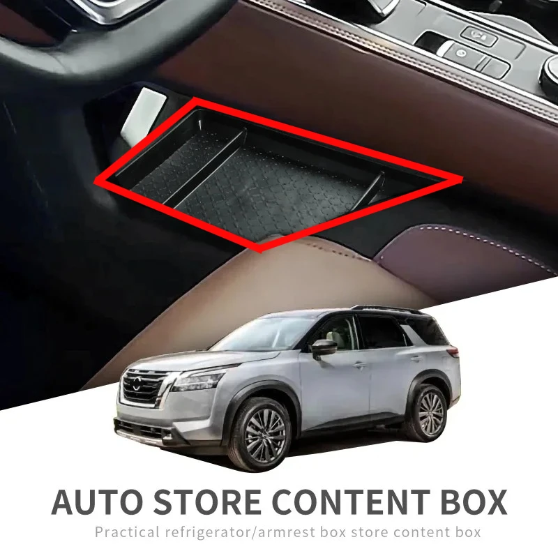 car organizer tray lower center console storage box stowing tidying car interior accessories for nissan pathfinder r53 2022 car organizer tray lower center console storage box stowing tidying car interior accessories for nissan pathfinder r53 2022