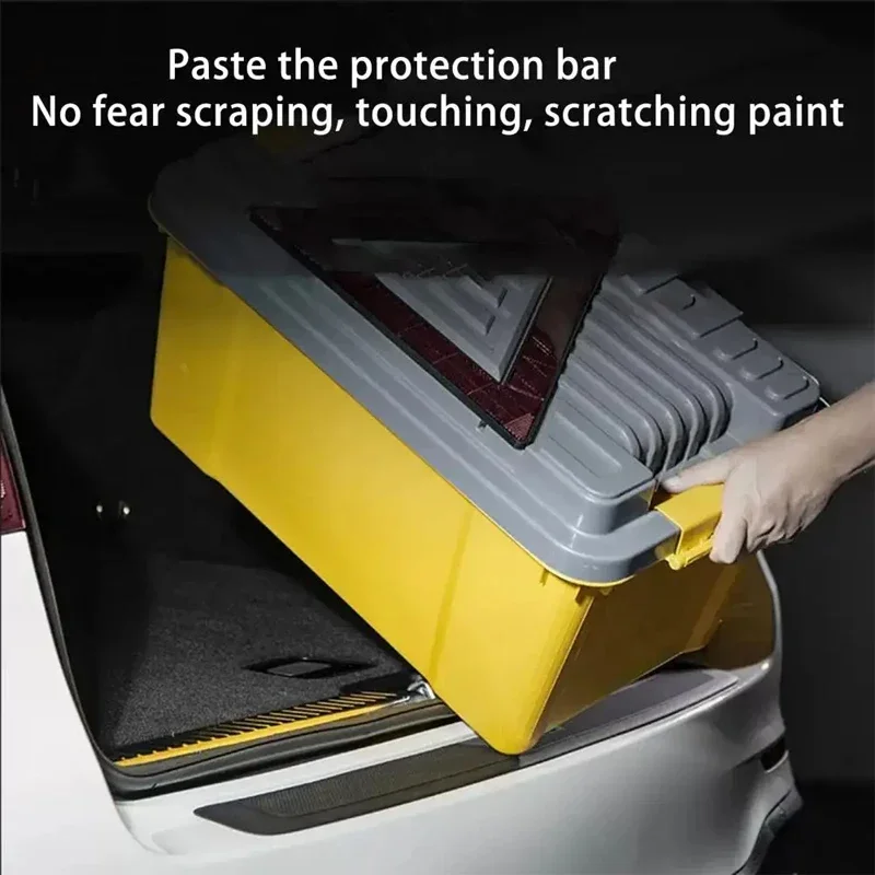 car trunk sill anti scratch guard strip for jetour dashing dasheng rear bumper rubber protector decorative cover sticker car trunk sill anti scratch guard strip for jetour dashing dasheng rear bumper rubber protector decorative cover sticker