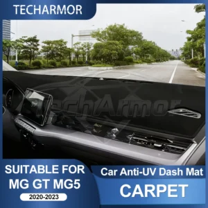 car dashboard cover pad for mg 5 gt mg5 2020 2023 sunshade protector anti uv dash mats non slip pads auto accessories