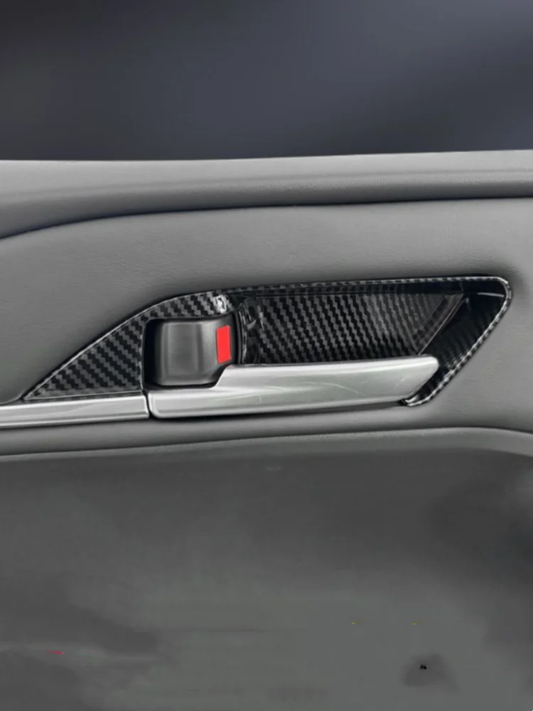 for toyota camry xv80 2024 2025 carbon fiber pattern peach wood grain inner door bowl decorative frame sticker protection interi for toyota camry xv80 2024 2025 carbon fiber pattern peach wood grain inner door bowl decorative frame sticker protection interi