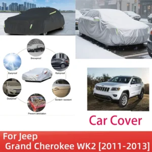 for jeep grand cherokee wk2 2011 2013 full car covers outdoor sun anti uv rain snow dust protection oxford cloth accessories