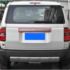 for toyota land cruiser 250 prado lc250 2024 chrome rear trunk lid cover trim tailgate door boot garnish accessories styling