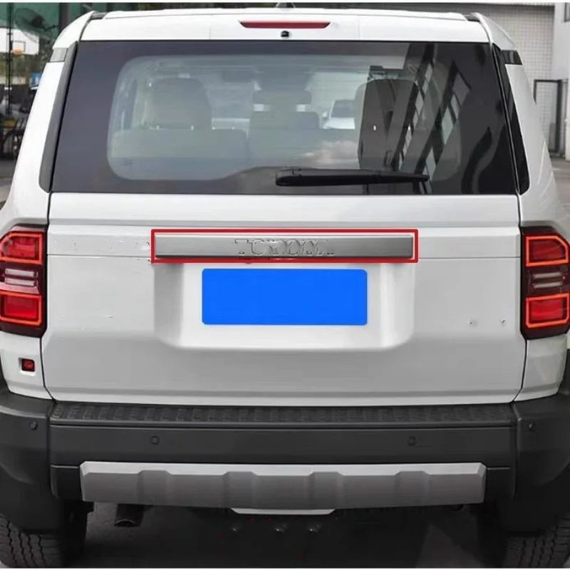 for toyota land cruiser 250 prado lc250 2024 chrome rear trunk lid cover trim tailgate door boot garnish accessories styling for toyota land cruiser 250 prado lc250 2024 chrome rear trunk lid cover trim tailgate door boot garnish accessories styling