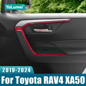 for toyota rav4 xa50 2019 2020 2021 2022 2023 2024 2025 car interior moulding lift armrest decorative door bowl strip trim cover